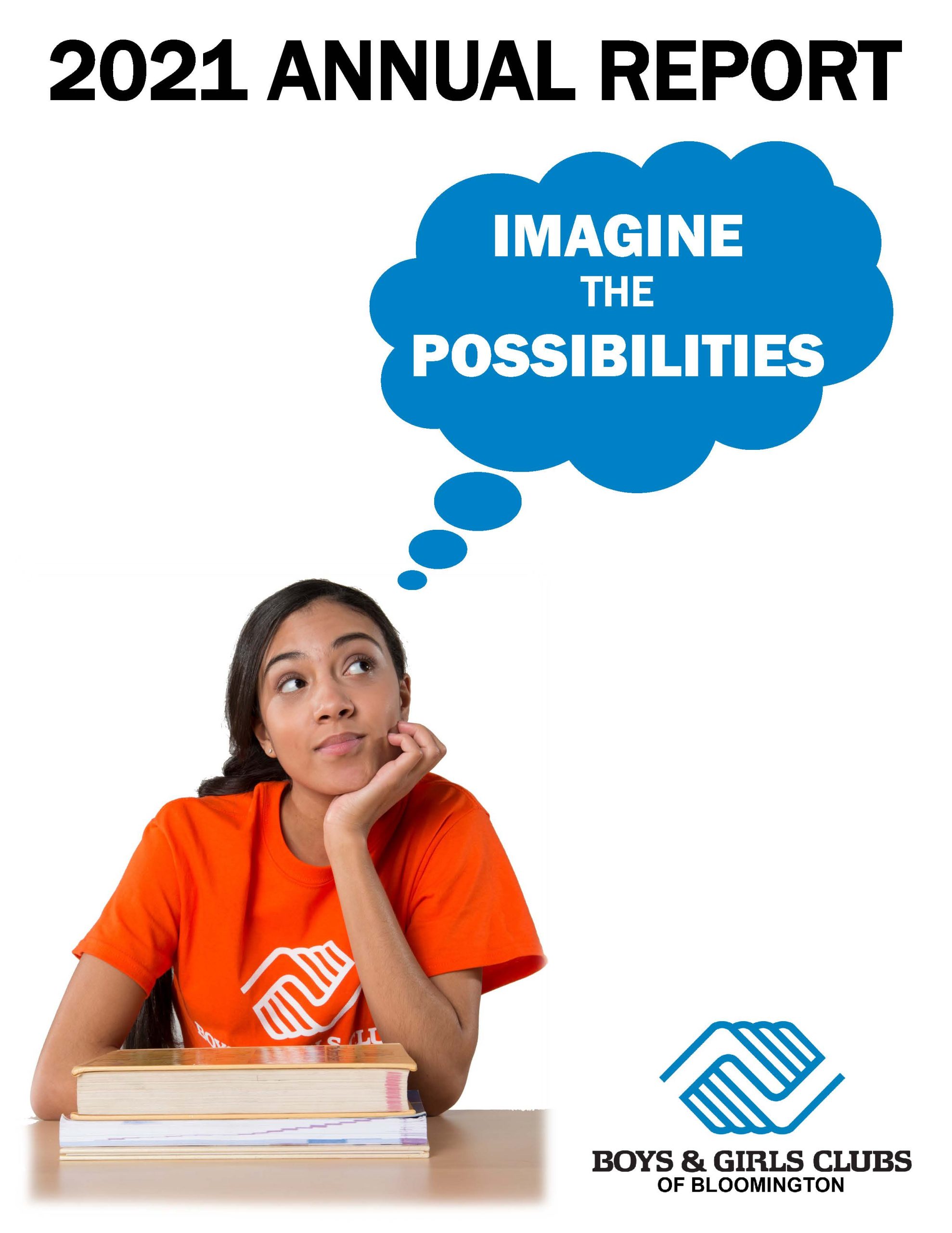 2021 Annual Report Boys & Girls Clubs of Bloomington COVER