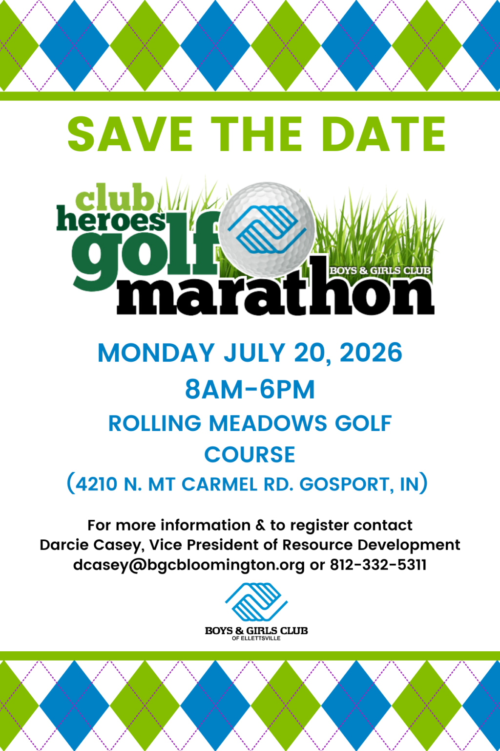 2026 Golf Marathon Save the Date