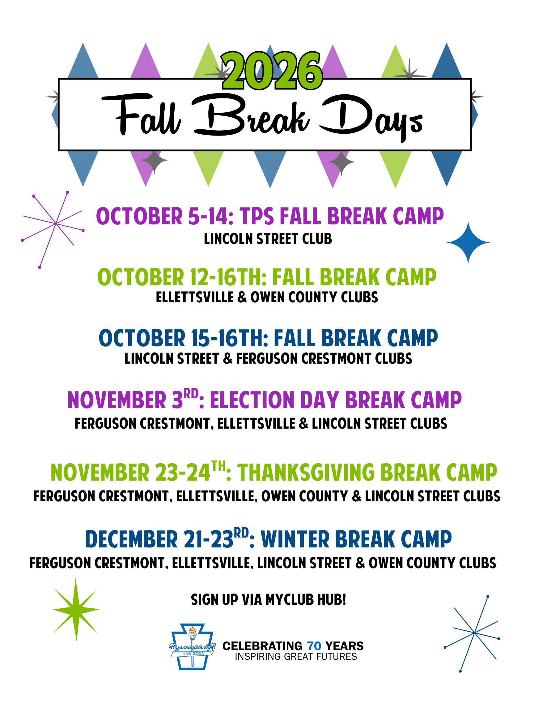 FA26 Break Days